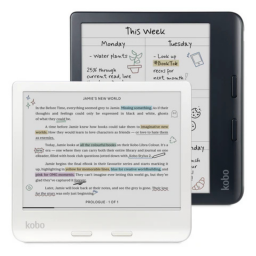 Two Kobo Libra Colour e-readers