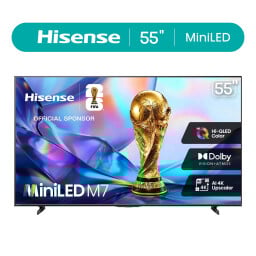 hisense tv against a white background