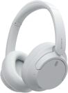 white sony headphones