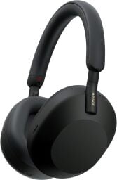 black sony xm5 headphones