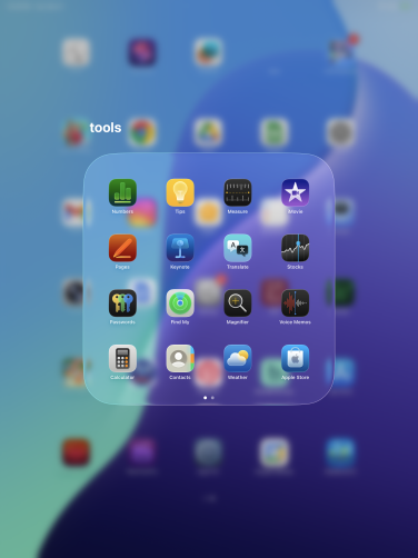 Liquid Glass on the ipad air