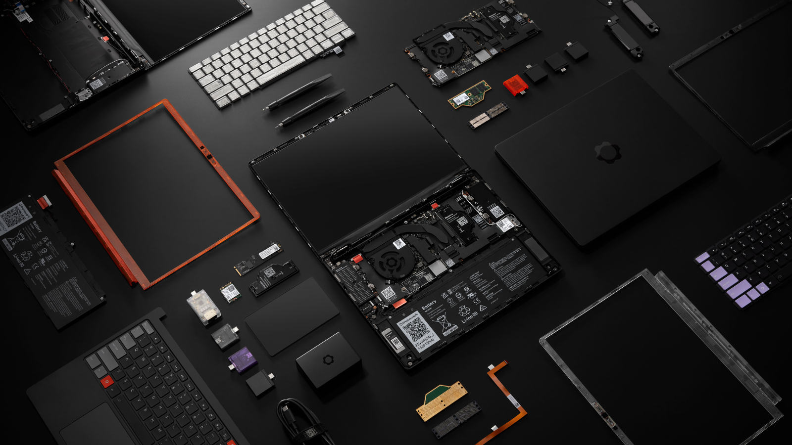 a teardown of the framework laptop 13 pro