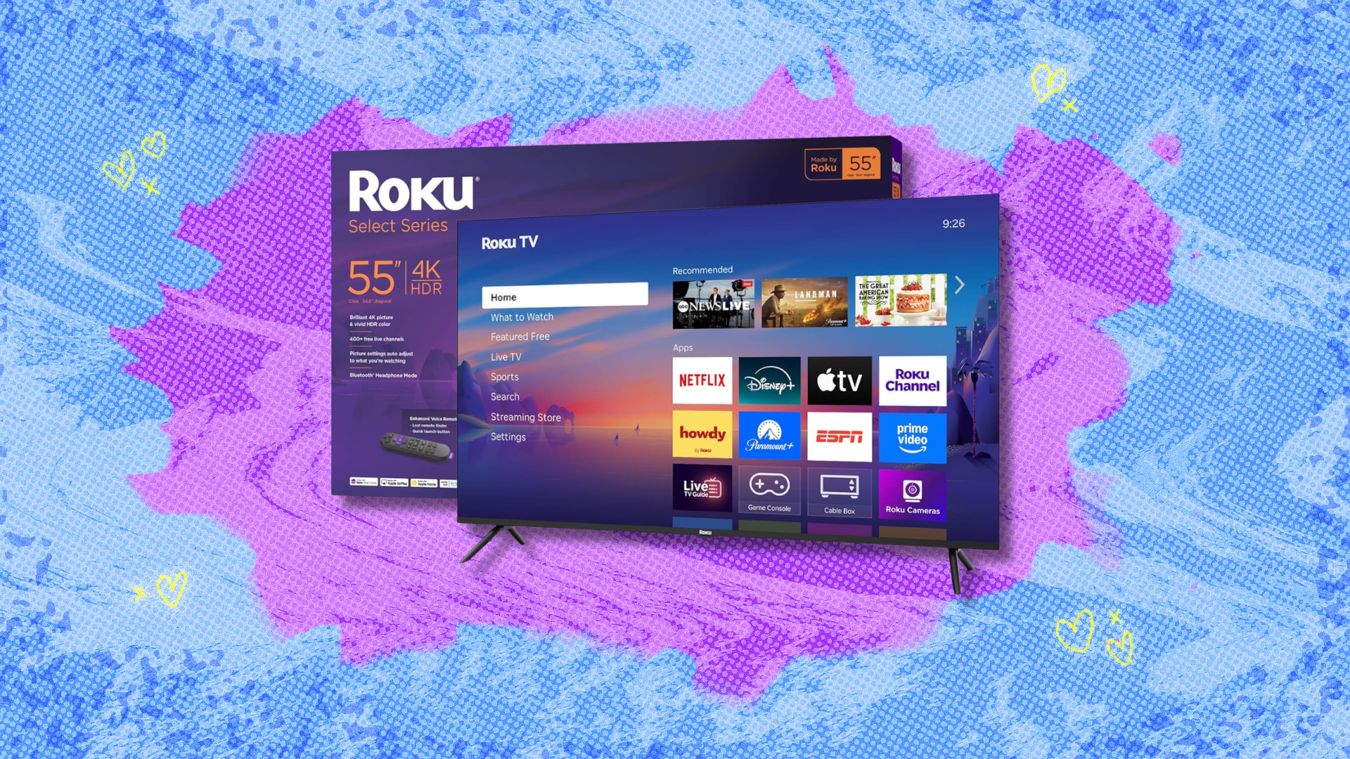 Roku Smart TV 55-inch
