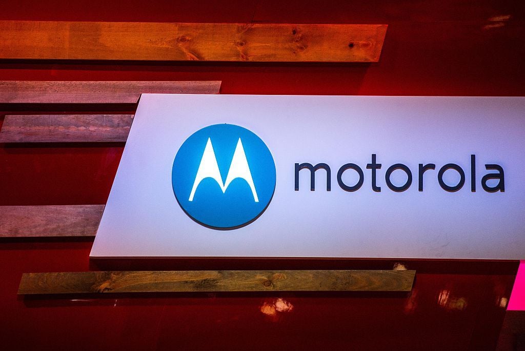 Motorola logo at Mobile World Congress