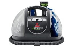 Bissell Little Green Pet Deluxe Portable Carpet Cleaner (Gray/Blue)