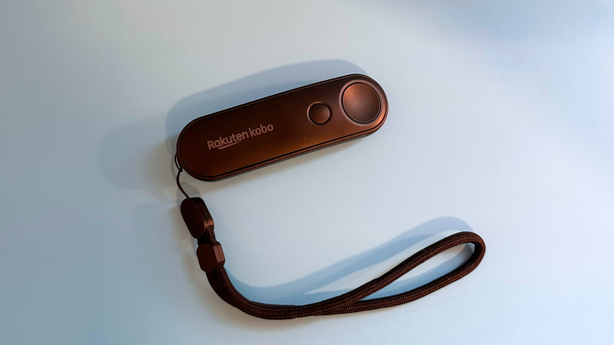 A Kobo Remote on a table