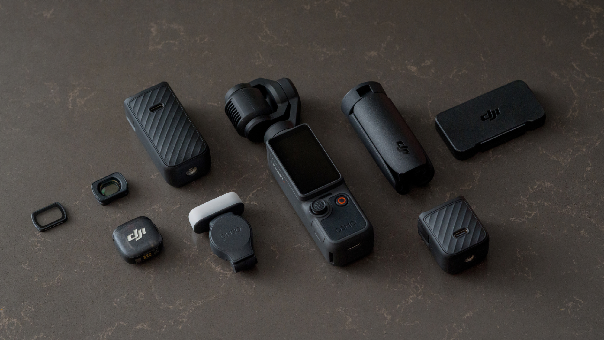 The DJI Osmo Pocket 4 Creator Combo.