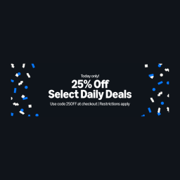25% off select daily deals