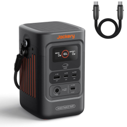 Jackery Explorer 240D Power Bank on white background