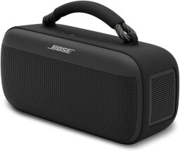 bose soundlink max speaker against a white background