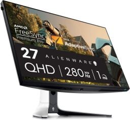 The Alienware AW2723DF 27-inch 280Hz Gaming Monitor on a white background