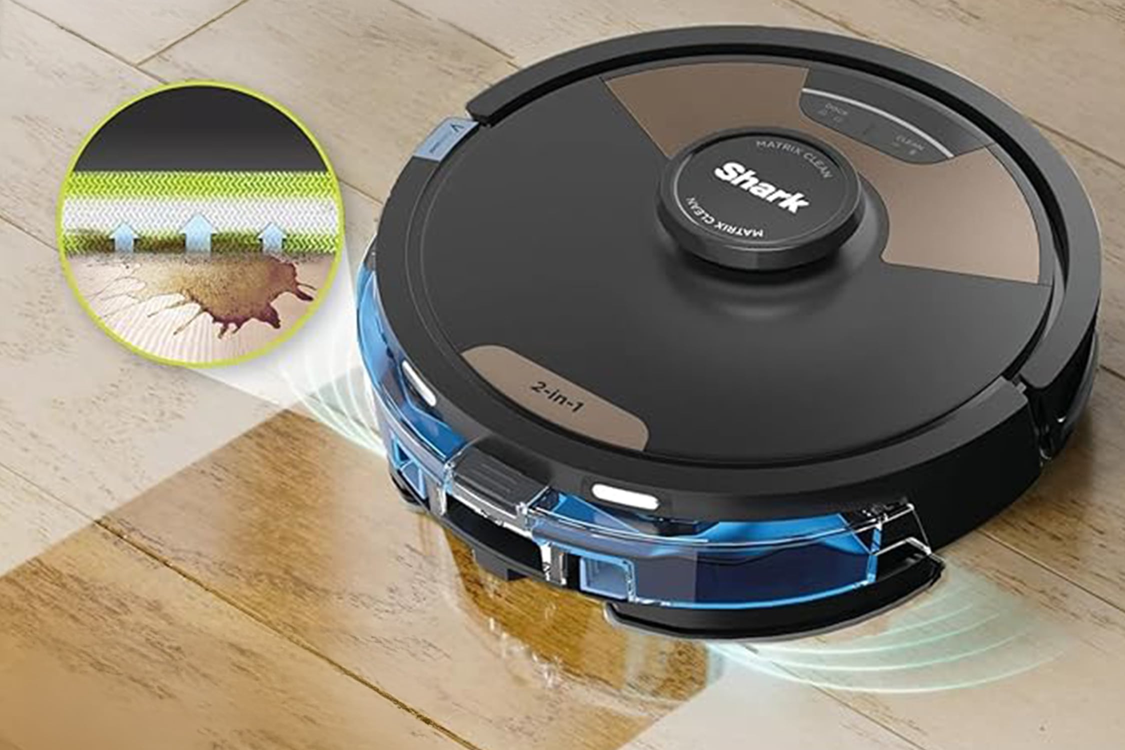 Shark Matrix™ Plus 2-in-1 Self-Empty Robot Vacuum & Mop (Refurbished)