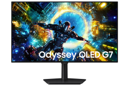 the Samsung 32-inch Odyssey OLED G7 G73SH 4K Gaming Monitor