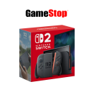 Nintendo switch 2 and game stop logo