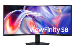 the Samsung 40-inch ViewFinity S8 S85TH 5K2K Curved Monitor