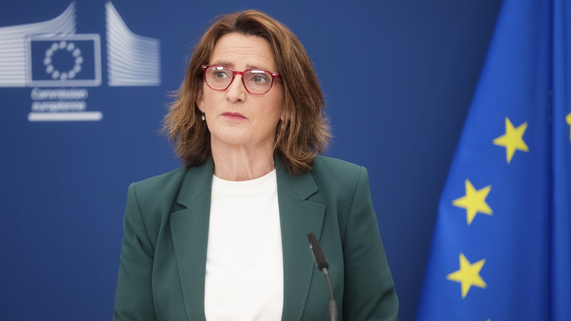 EU Commissioner for Clean, Just and Competitive Transition Teresa Ribera Rodriguez