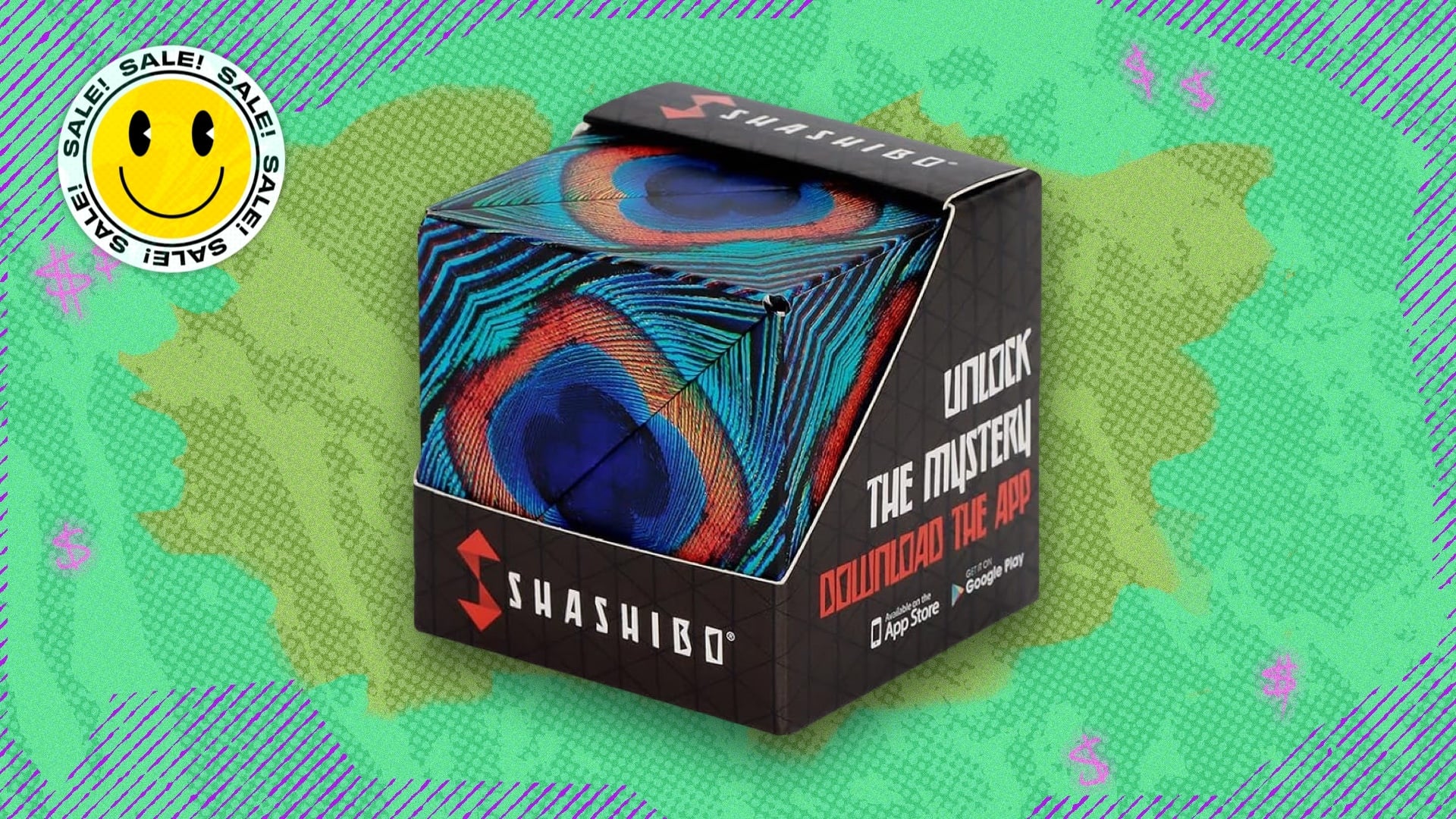 Shashibo sensory fidget toy