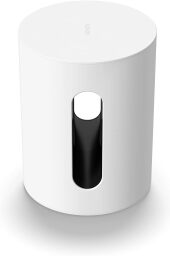 sonos sub mini against a white background