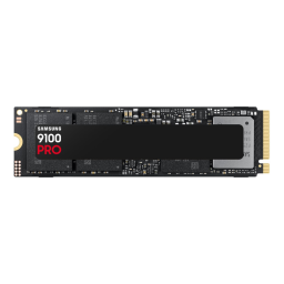 Samsung 1TB 9100 PRO SSD on white background
