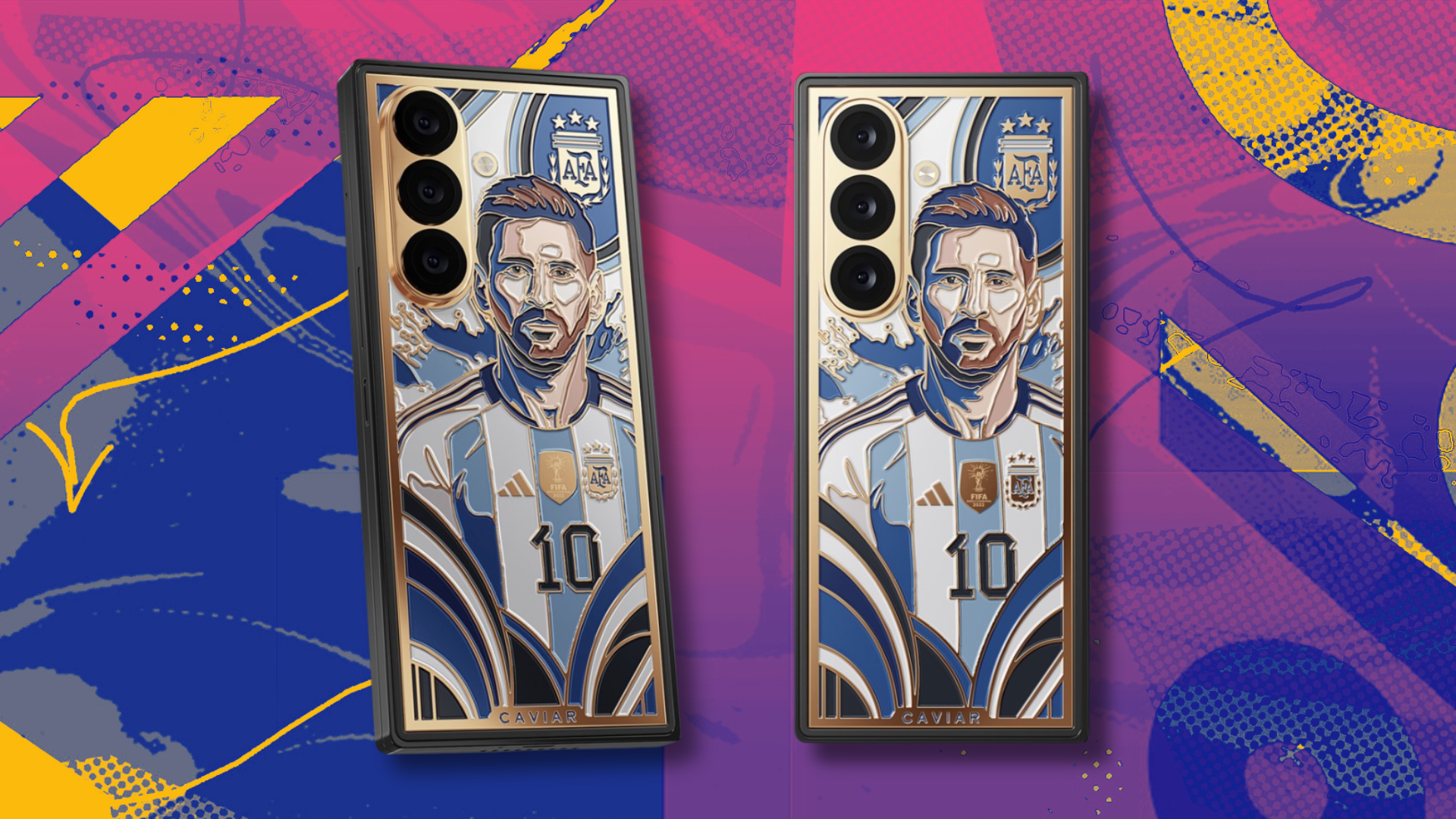 concept images of samsung galaxy z fold 8 ultra with lionel messi design