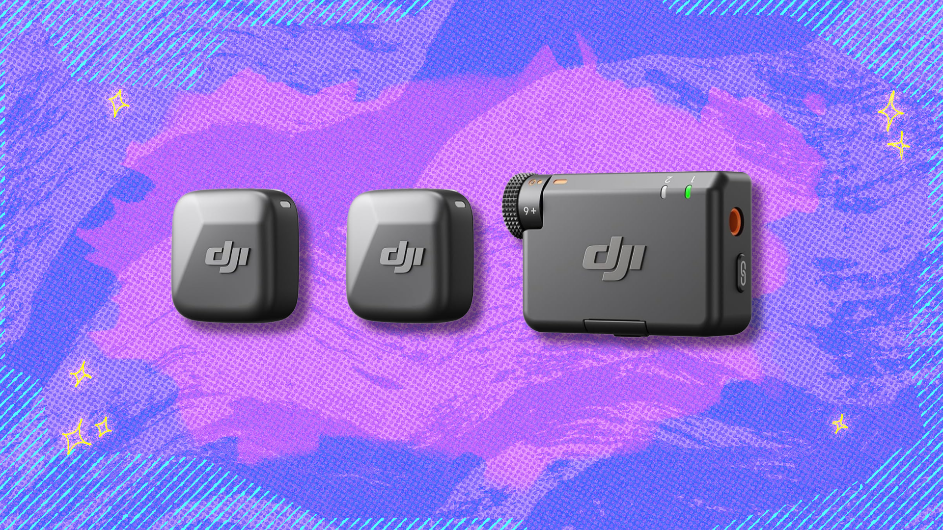 DJI mic mini and transmitter 