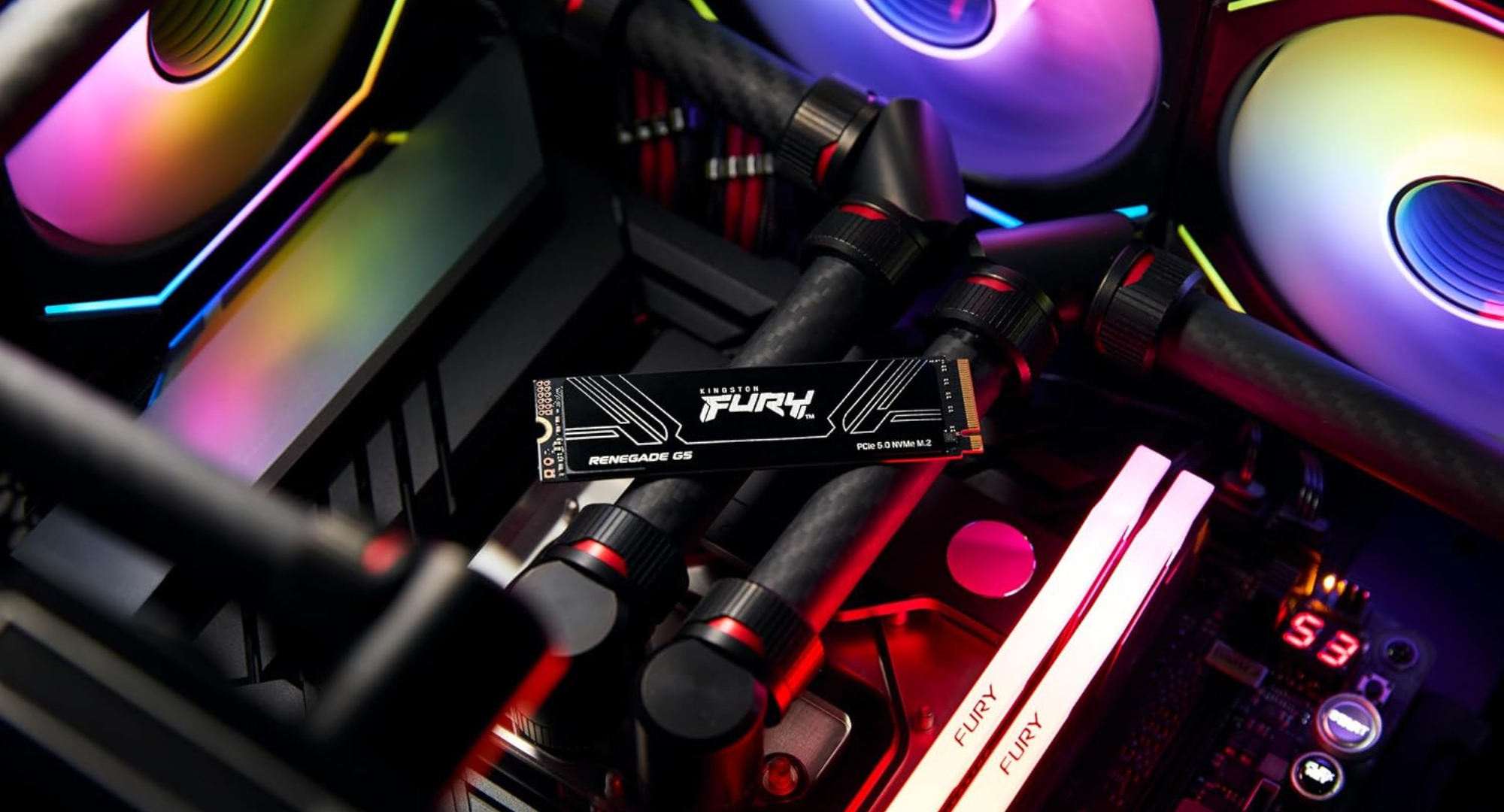 The Kingston FURY Renegade G5 SSD.