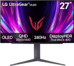 27-inch OLED LG Ultragear gaming monitor