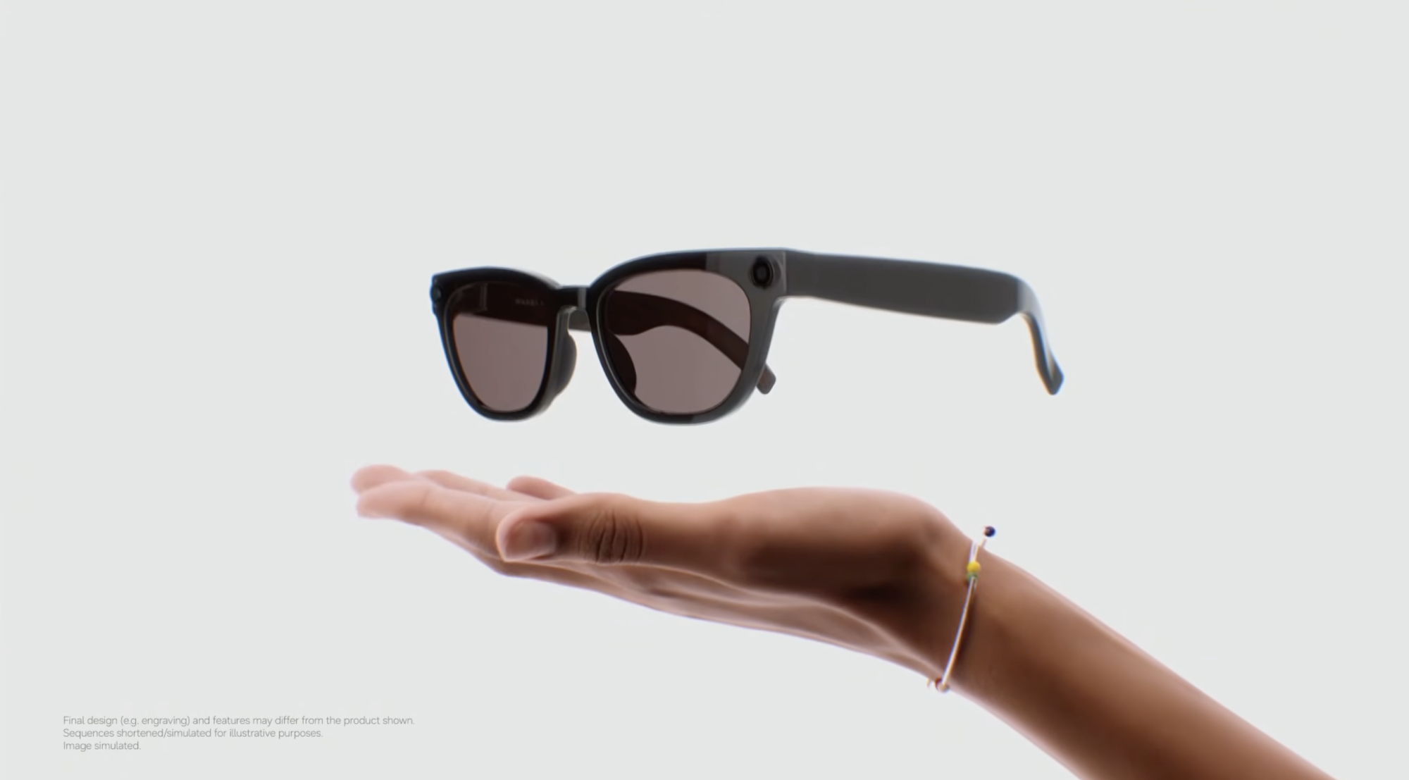 Samsung Galaxy Glasses against white background