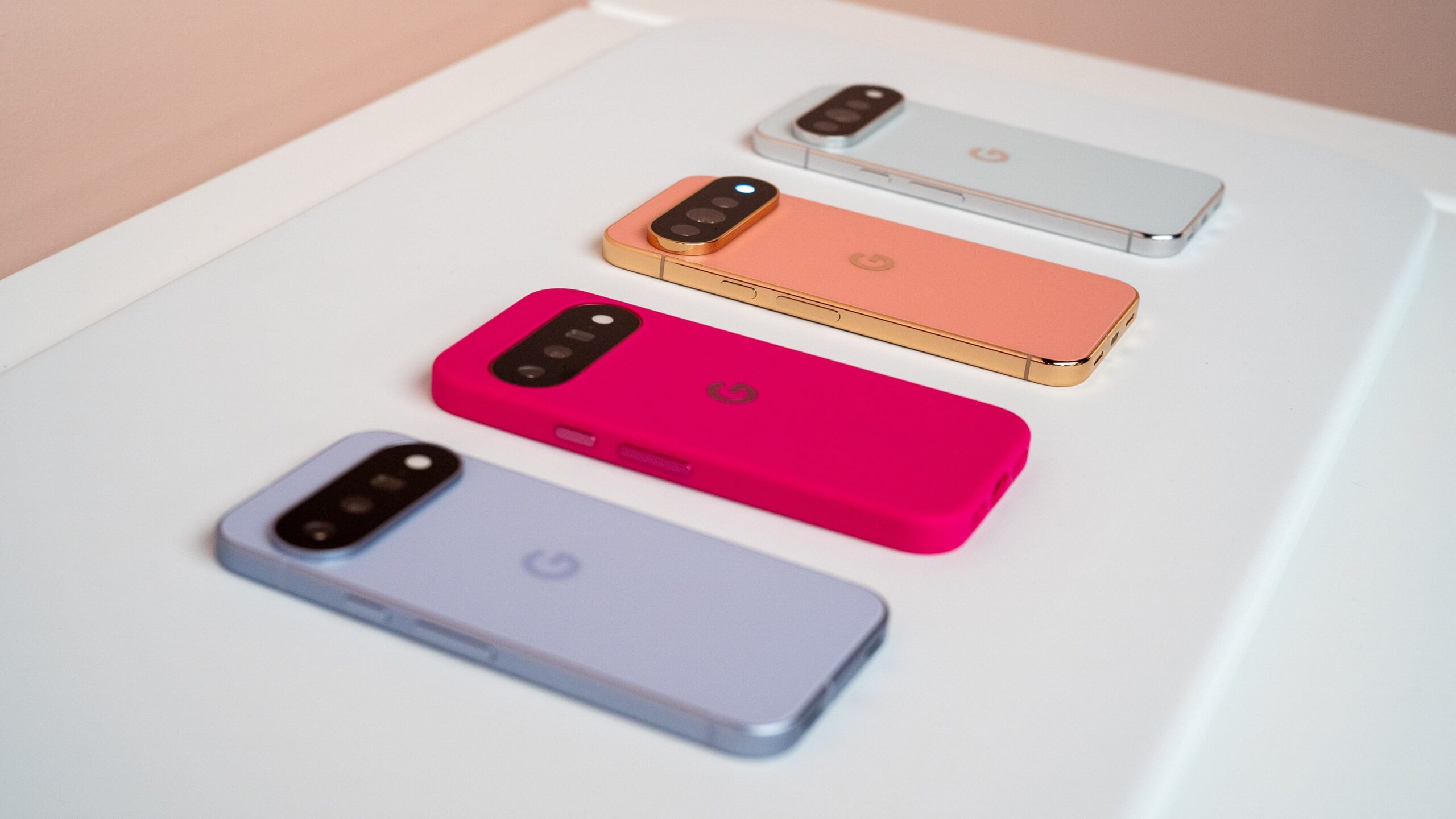four colors of the google pixel 11