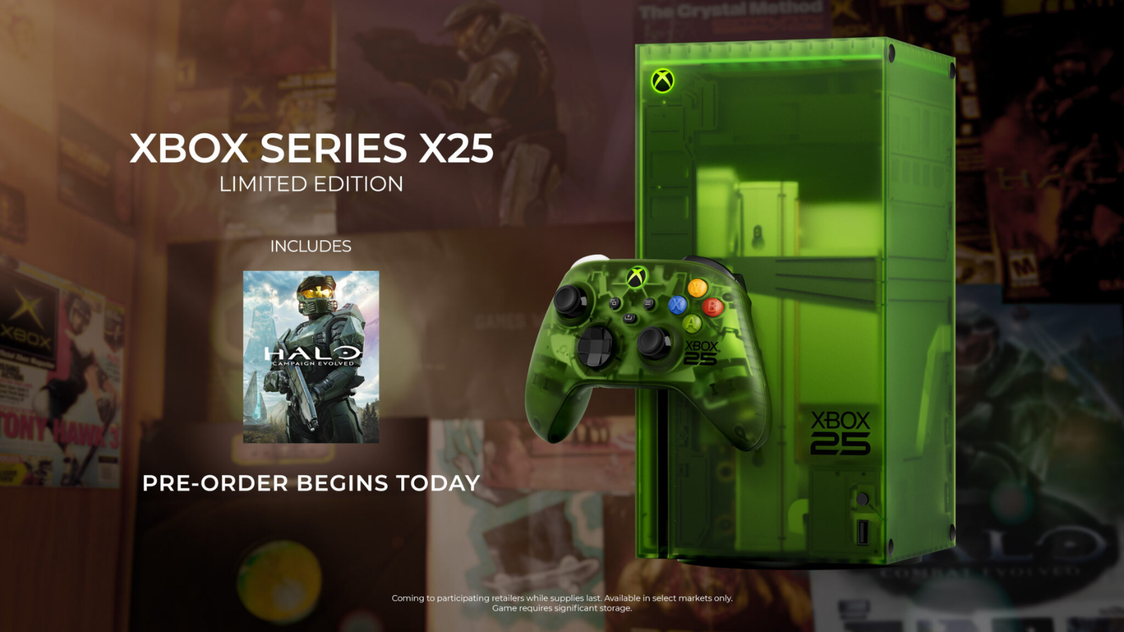 the Xbox 25th Anniversary Collection