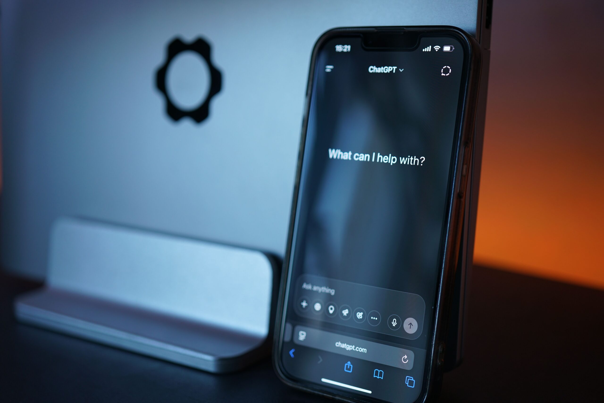 ChatGPT on phone