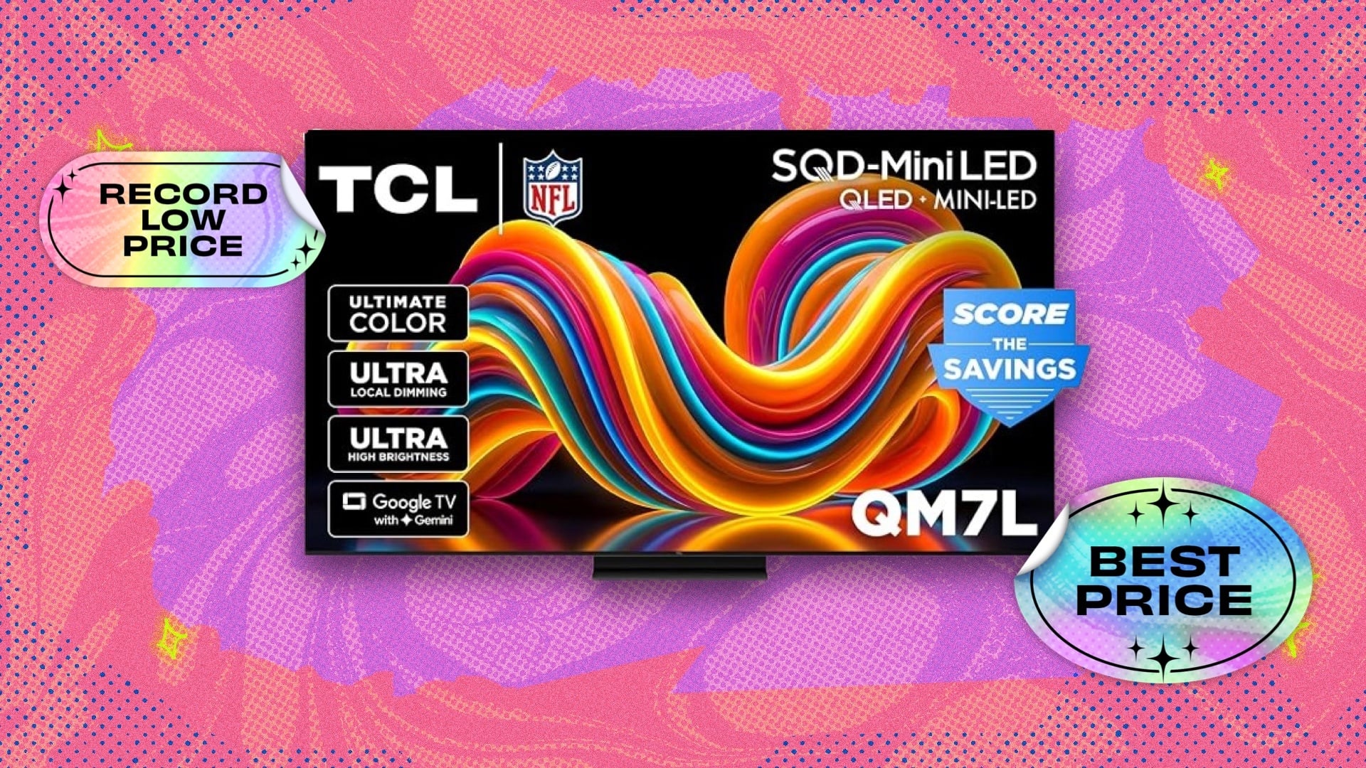 TCL 65 Inch Class QM7L Series