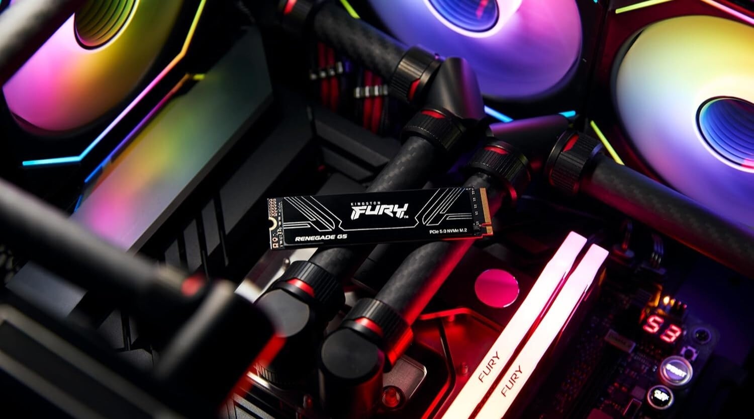 a Kingston Fury SSD