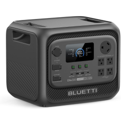 Bluetti Elite 300 portable power station on white background
