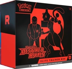 the Pok&eacute;mon TCG Scarlet & Violet Destined Rivals Elite Trainer Box