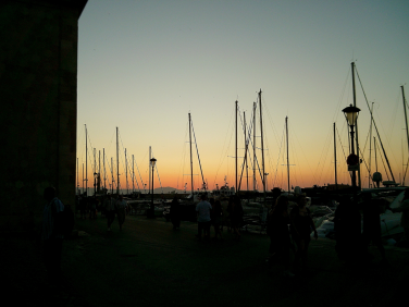 A port in Crete