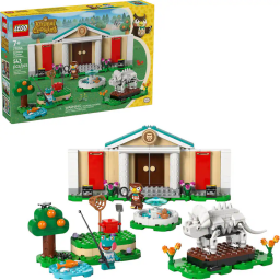 the Lego Animal Crossing Blathers&rsquo;s Museum Collection
