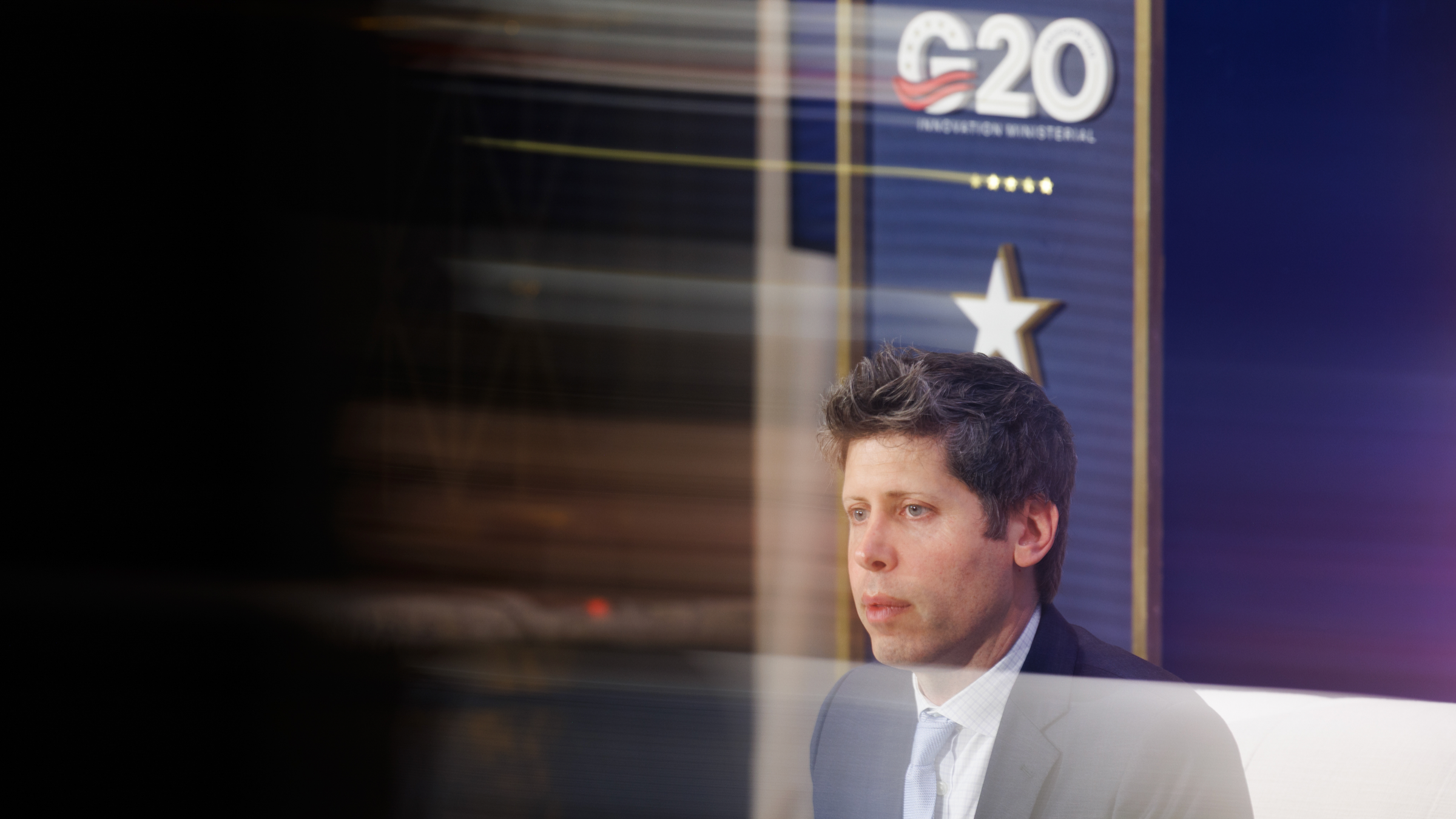 sam altman during the G20 Innovation Ministerial in Chapel Hill, North Carolina