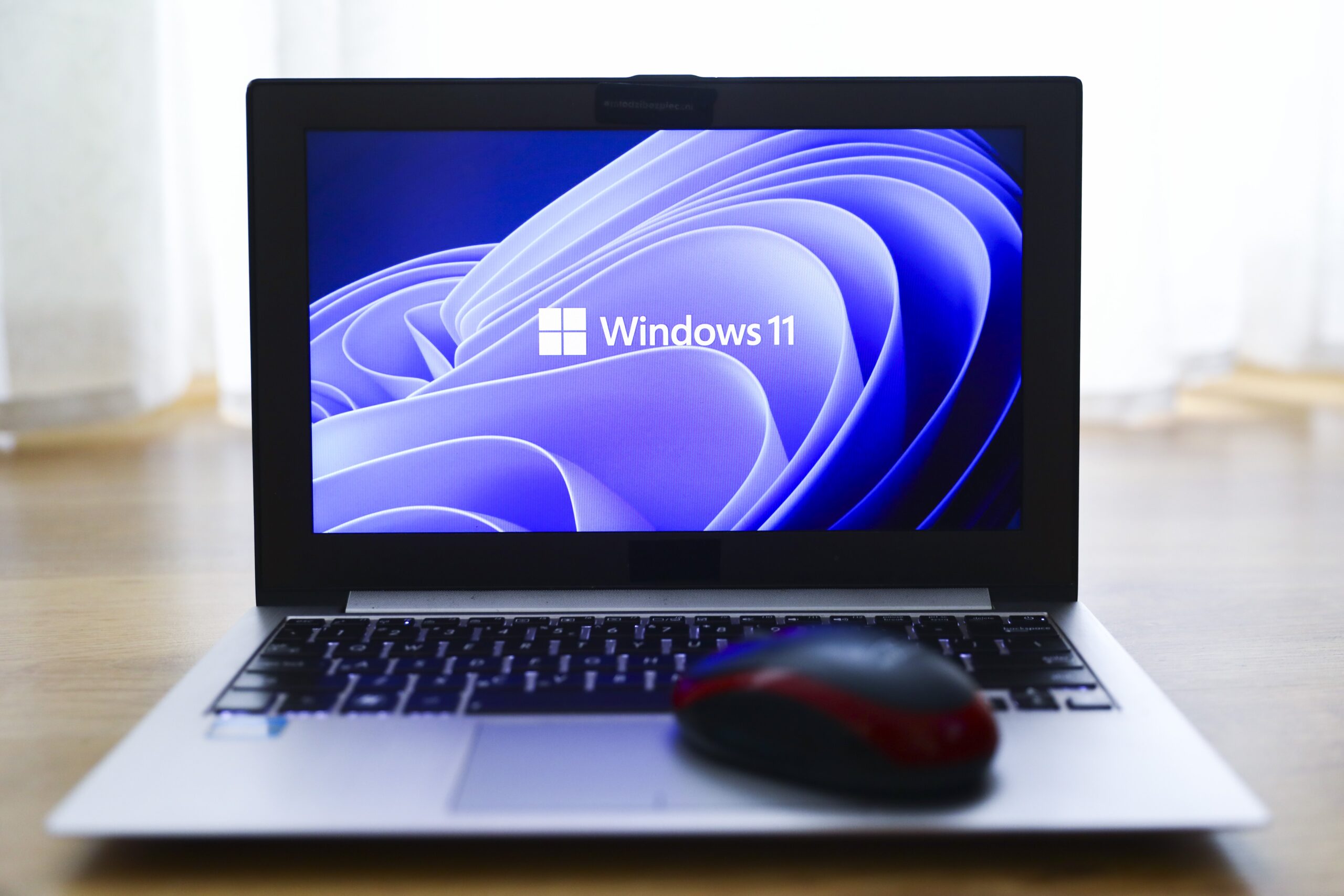 Windows 11 on laptop