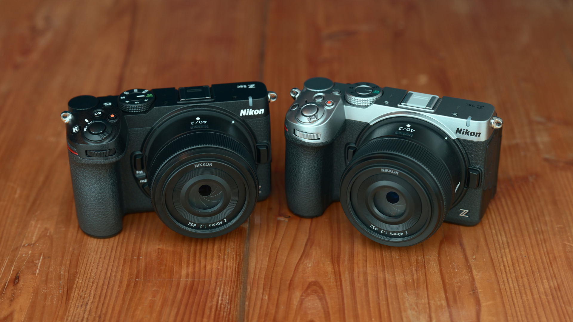 The Nikon Z5IIC in black and silver.