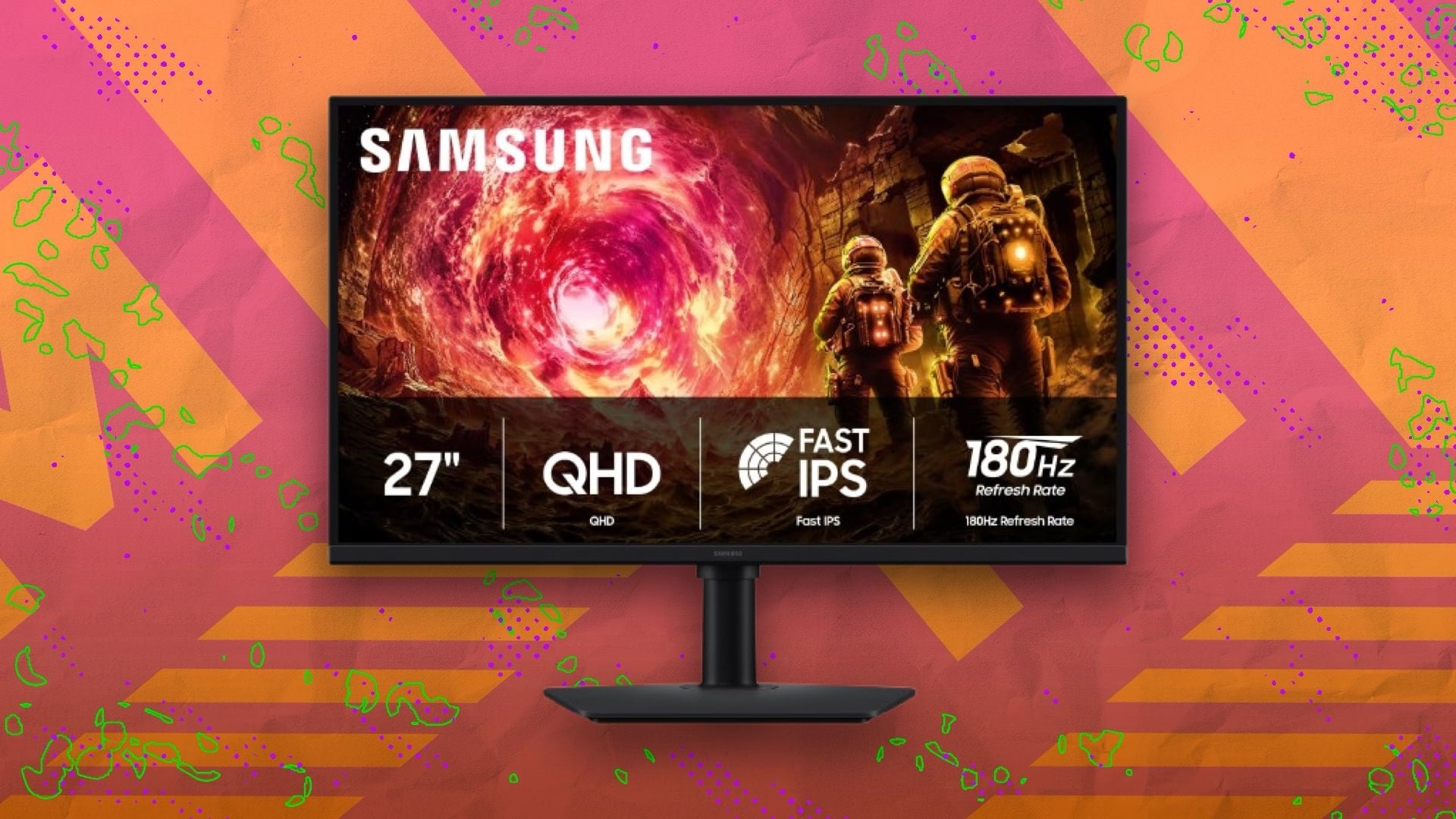 Samsung 27-inch Odyssey G5 gaming monitor