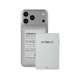 XTEINK X3 eBook Reader (Developer Edition), 3.7" Pocket E-Ink eReader, Ultra-Thin 0.2", 2 oz, Magnetic-Ready Pogo-Pin Charging, Gyroscope Page-Turn, Distraction-Free Reading, 16GB, Mist Gray