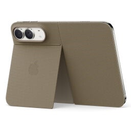Apple iPhone Duo Folio with Kickstand in taupe