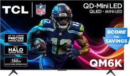 tcl 85-inch qm6k mini led qled 4k tv