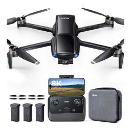 Ruko Drone with Camera on white background