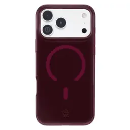 burgundy jelly case on iphone 18 pro max
