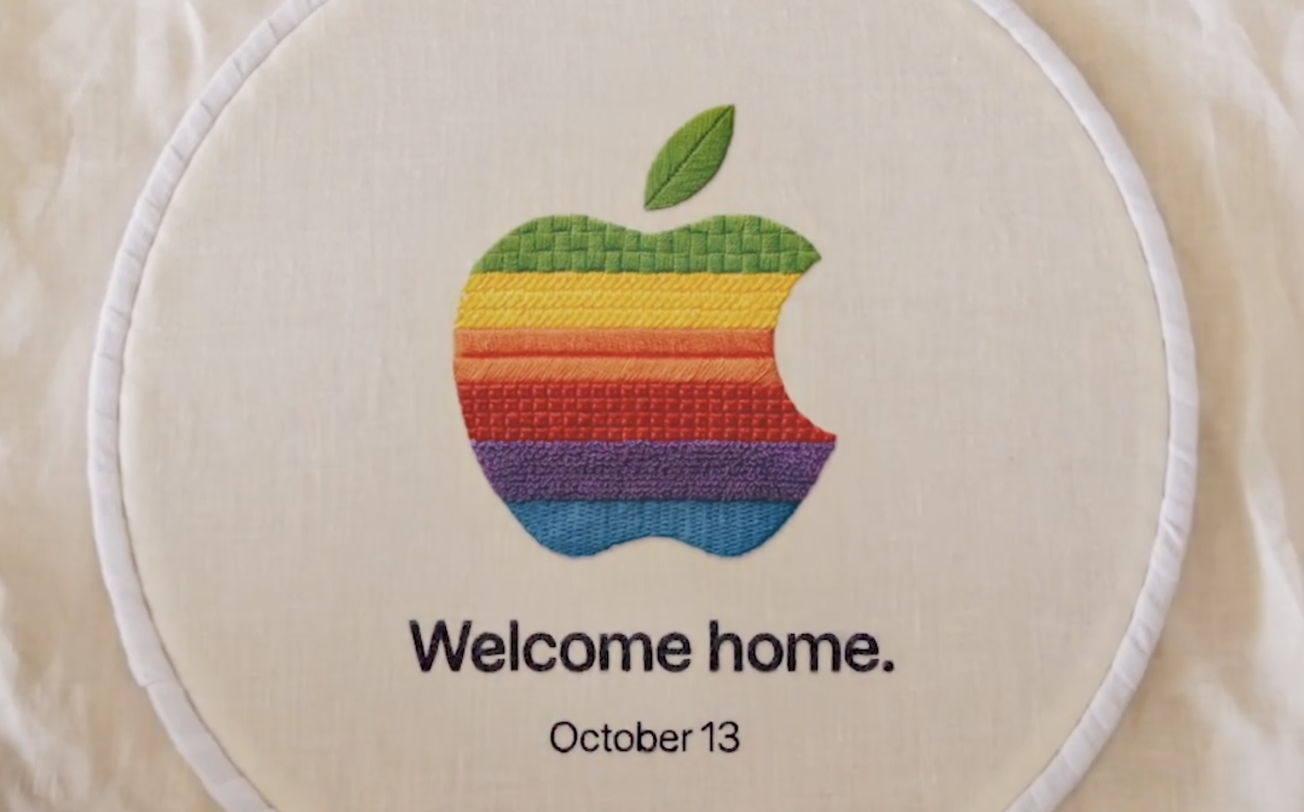 Apple welcome home event