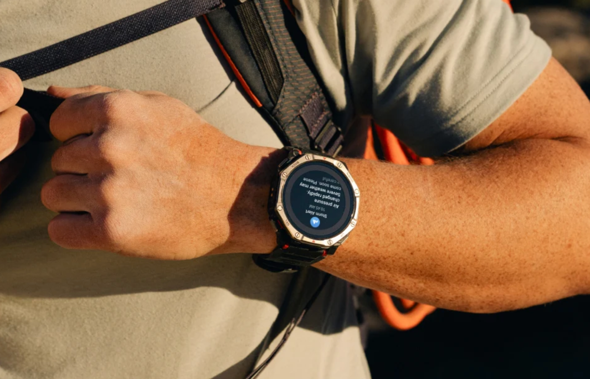 Amazfit T-Rex Dual Solar Smart Watch