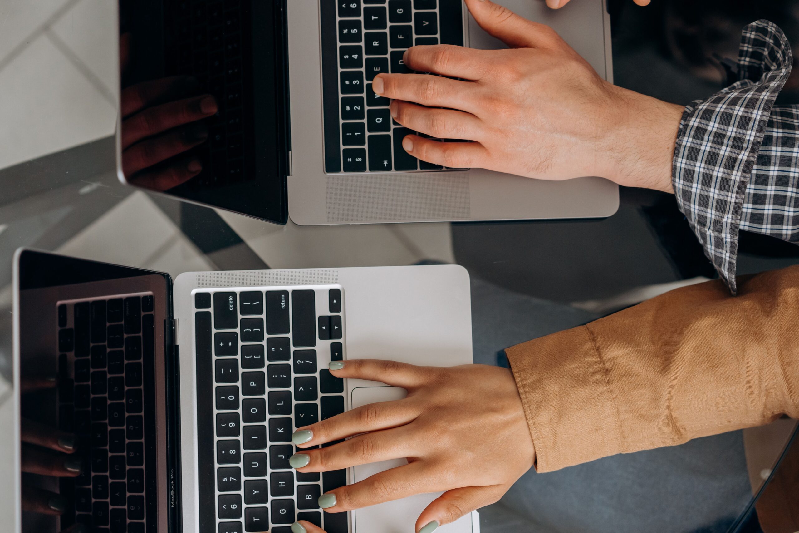 Hands on laptops