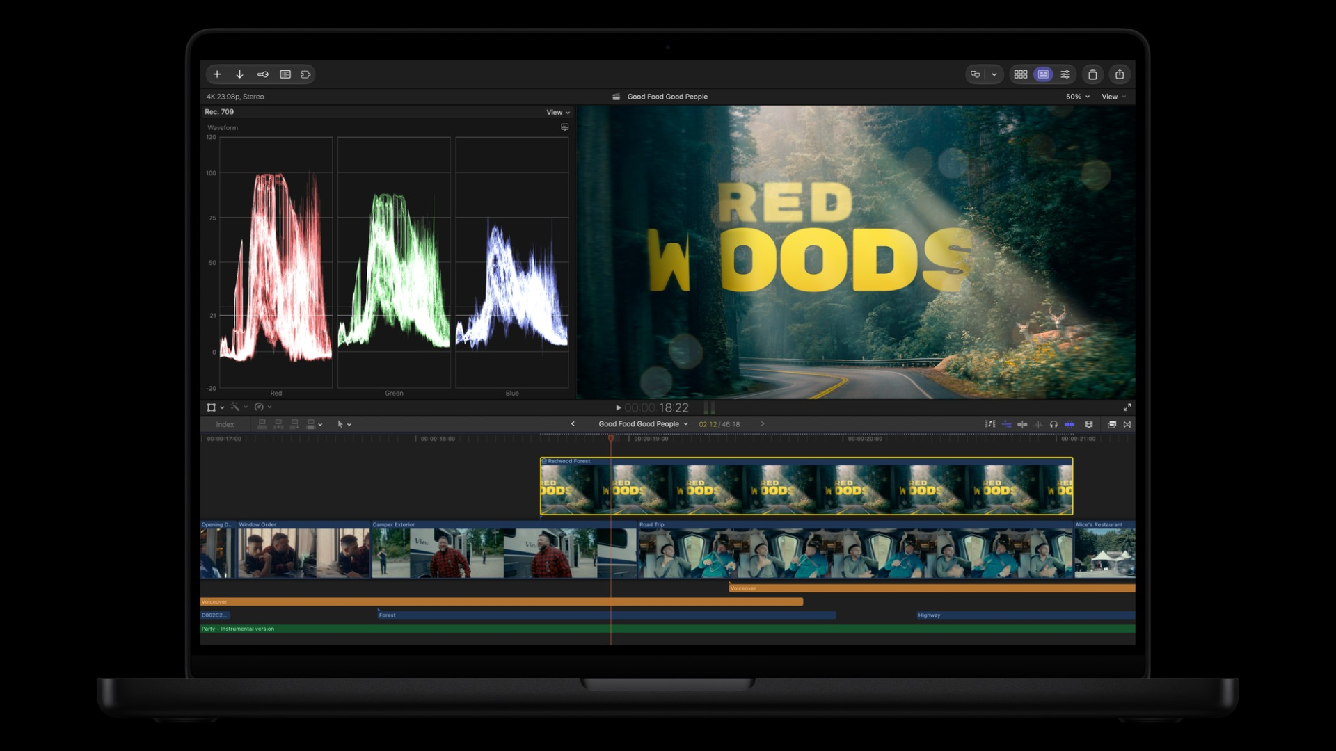 A screenshot of the new Apple Creator Studio interfac